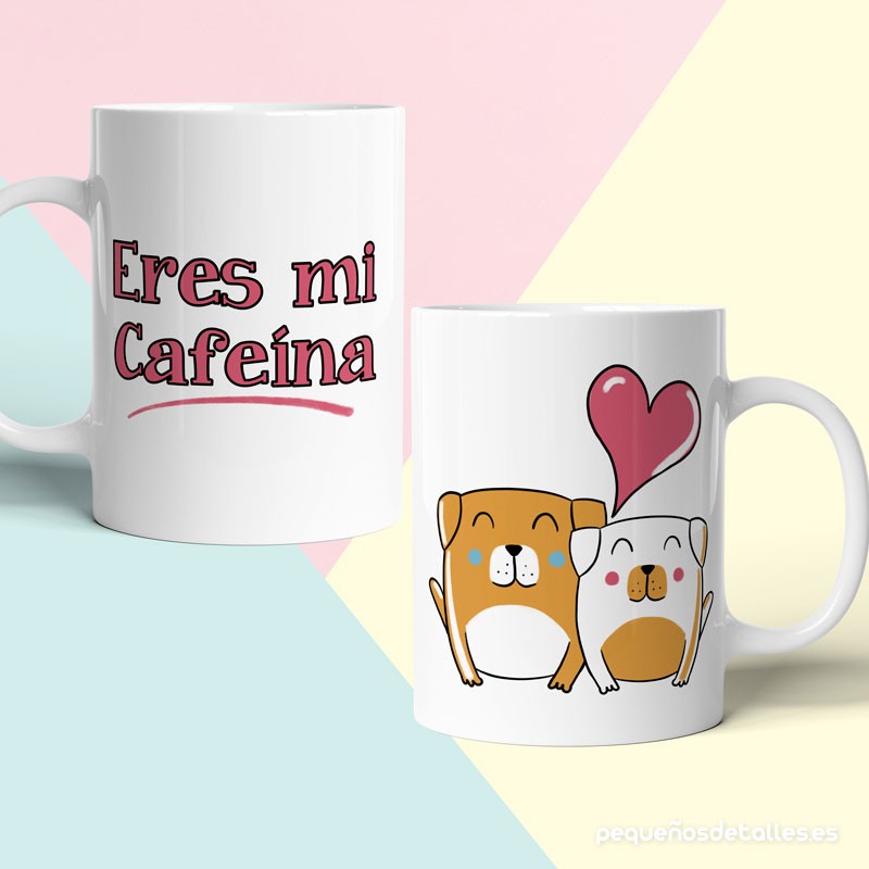 Taza perros Enamorados