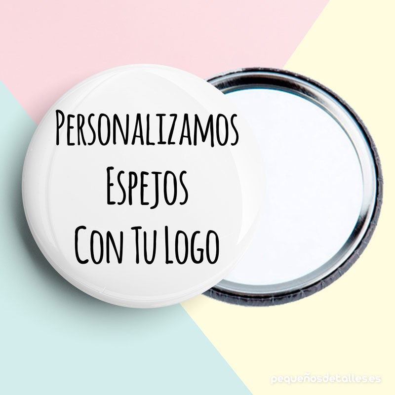 Espejos personalizado con logo