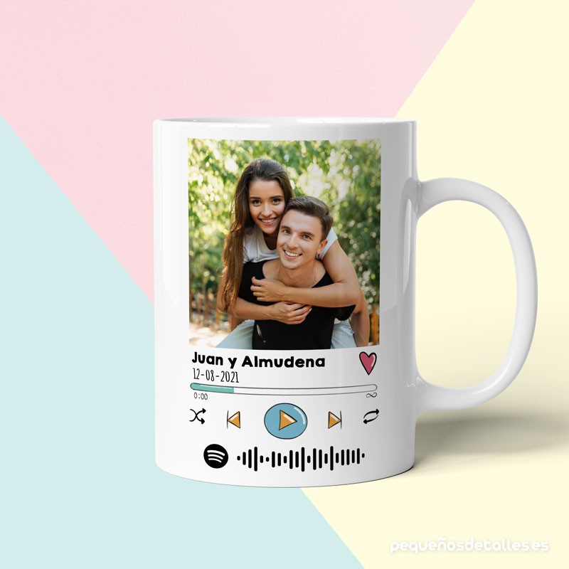Taza Boda Spotify...