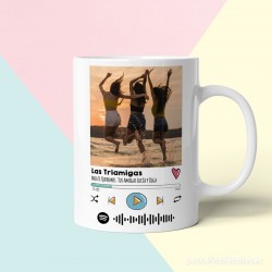 Taza Spotify Amigas