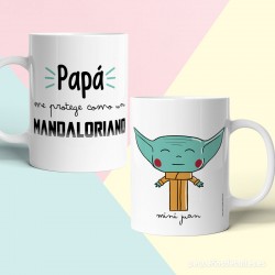 Taza Papá Mandaloriano