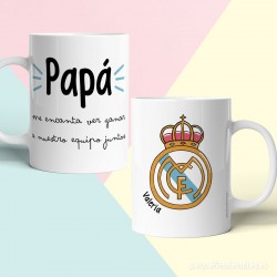 Taza Real Madrid Personalizada