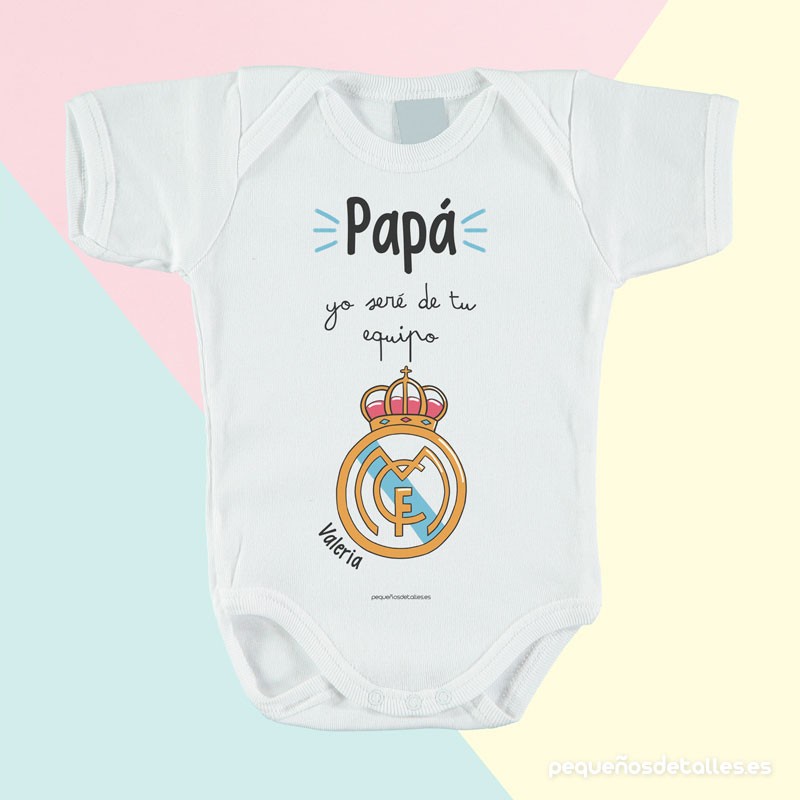  Body de bebé personalizado Futuro jugador de fútbol