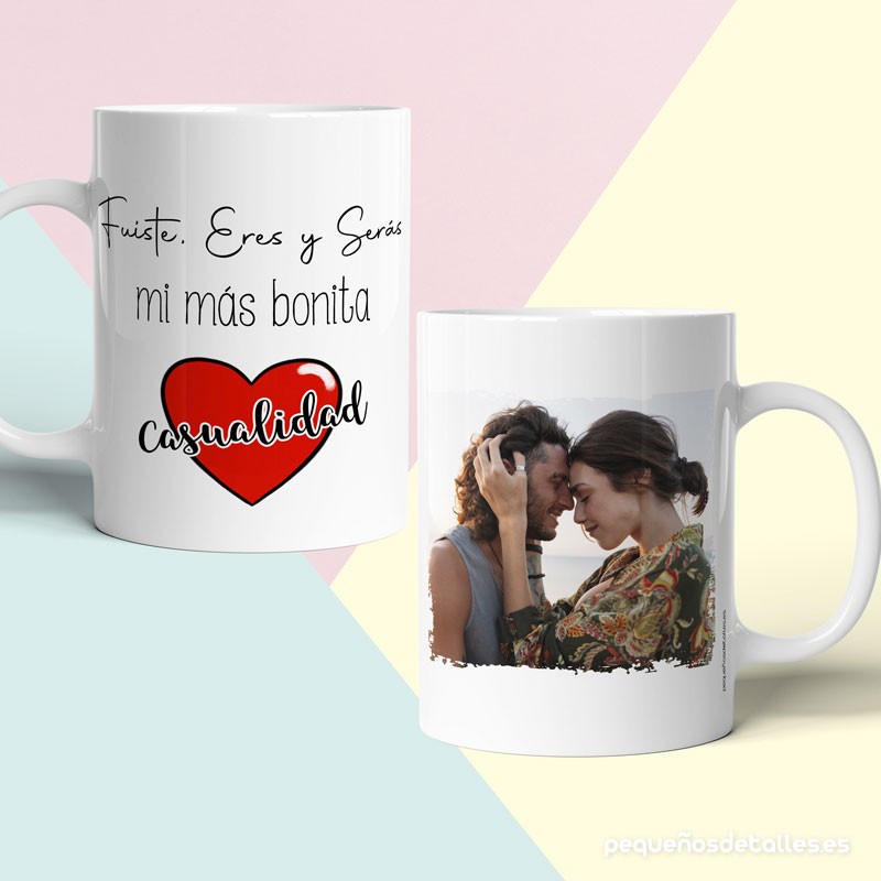 Taza Corazón Personalizada con Foto