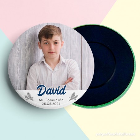 Imán Personalizado para Comunión Niño