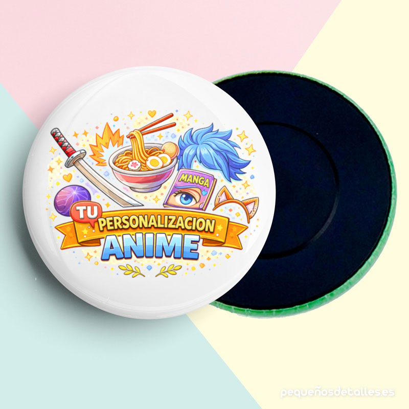 Imanes Personalizados anime