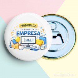 Abrebotellas personalizados con logo para empresas