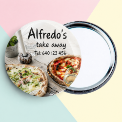 Espejos de bolsillo personalizados para restaurantes y bares