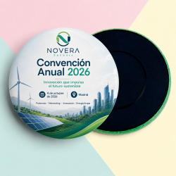 Imanes personalizados para ferias, congresos y convenciones