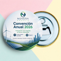 Abrebotellas personalizados para ferias, congresos y convenciones