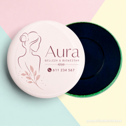 Imanes personalizados para centros de estética y peluquerías