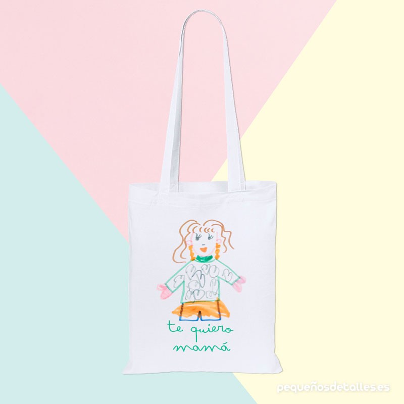 Tote bag dibujo día de la madre Tote bag dibujo día de la madre