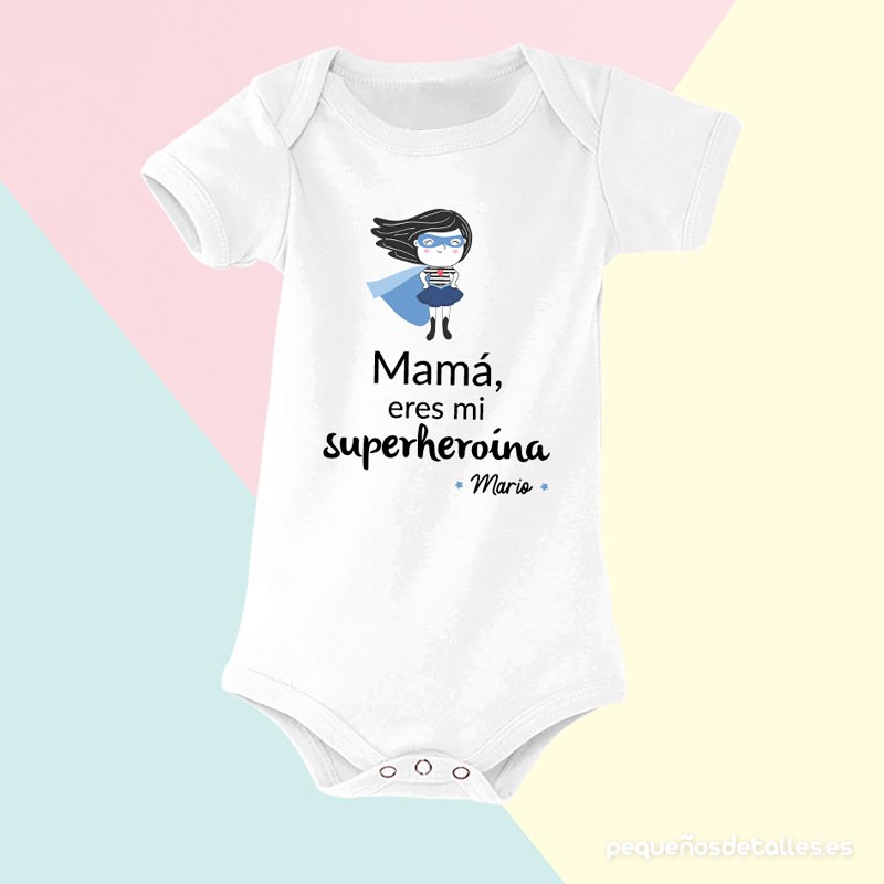 Body Día de la madre Superheronia Body Día de la madre Superheronia