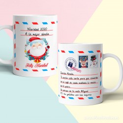 Taza Carta de Navidad