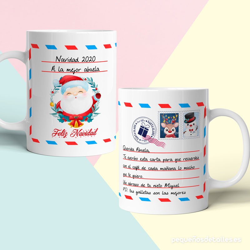 Taza Carta de Navidad Taza Carta de Navidad