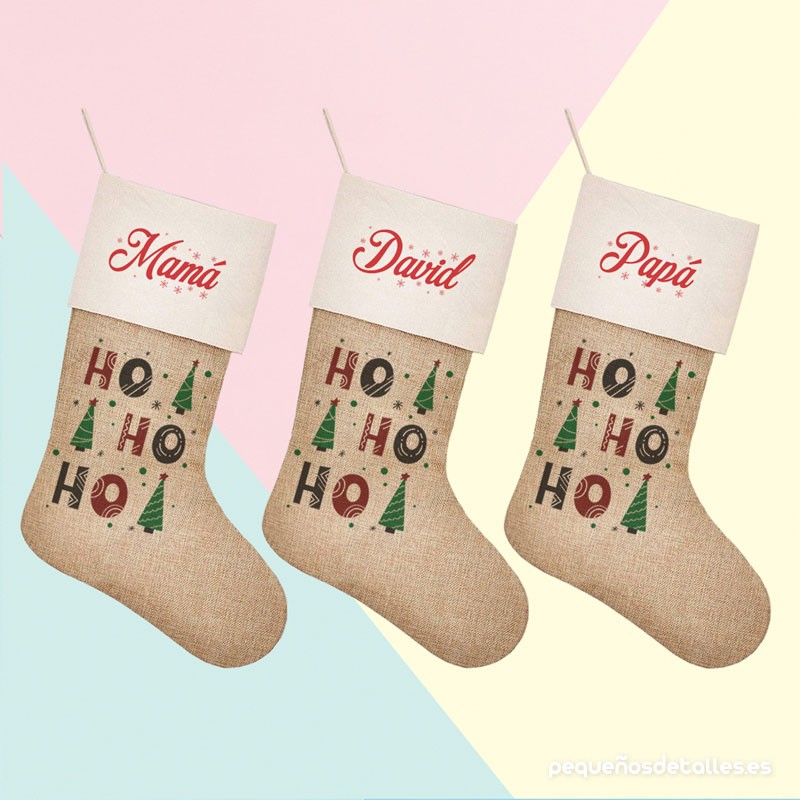 Botas Navidad Pack Familiar