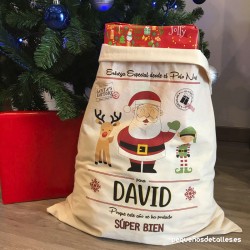 Saco Papá Noel Personalizado